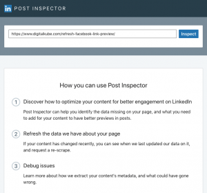 LinkedIn Post Inspector